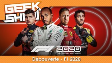 F1 2020 test par Geek Generation