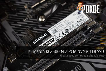 Kingston KC2500 test par Pokde.net
