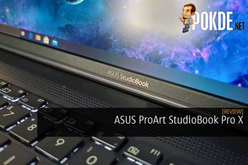 Asus ProArt StudioBook Pro X test par Pokde.net