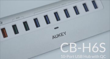 Aukey CB-H6S test par Just Push Start