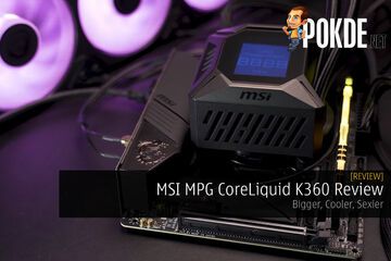 MSI MPG CoreLiquid K360 test par Pokde.net