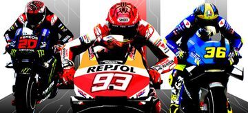 MotoGP 21 test par 4players