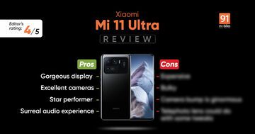 Xiaomi Mi 11 Ultra test par 91mobiles.com