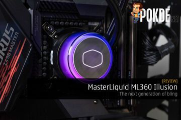 Cooler Master MasterLiquid ML360 Illusion test par Pokde.net
