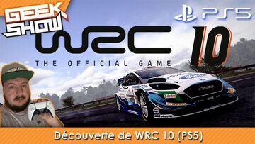 WRC 10 test par Geek Generation