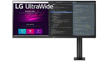 LG UltraWide Ergo test par ExpertReviews