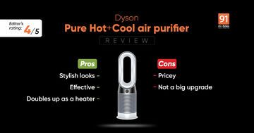 Dyson Pure Hot test par 91mobiles.com