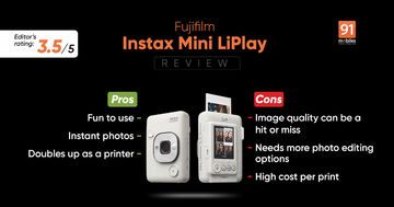 Fujifilm Instax Mini reviewed by 91mobiles.com