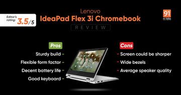 Lenovo Ideapad Flex 3i test par 91mobiles.com