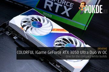 GeForce RTX 3050 test par Pokde.net