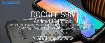 Doogee S98 test par GBATemp