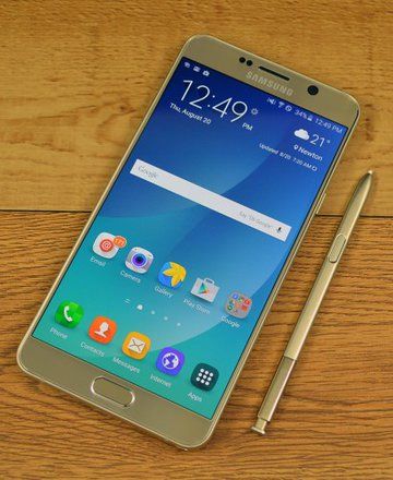 Samsung Galaxy Note 5 test par NotebookReview