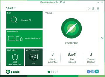 Panda Antivirus Pro 2016 test par PCMag