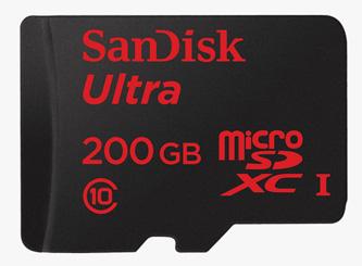 Sandisk Ultra MicroSDXC UHS-I test par PCMag
