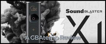Creative Sound Blaster X1 test par GBATemp