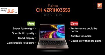 Fujitsu CH 4ZR1H03553 test par 91mobiles.com