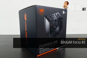 Cougar Forza 85 test par Pokde.net
