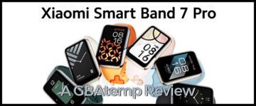 Xiaomi Smart Band 7 test par GBATemp