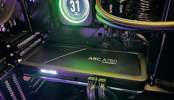 Intel Arc A750 test par MMORPG.com