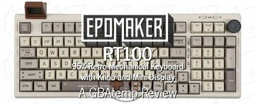 Epomaker RT100 test par GBATemp