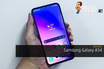 Samsung Galaxy A54 test par Pokde.net