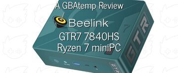 Beelink GTR7 test par GBATemp