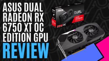 Asus  Radeon RX 6750 XT test par MKAU Gaming