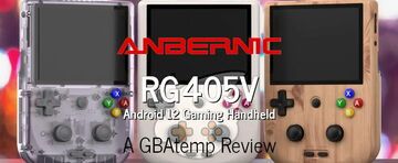 Anbernic RG405V test par GBATemp