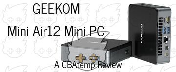 Geekom Mini Air12 test par GBATemp