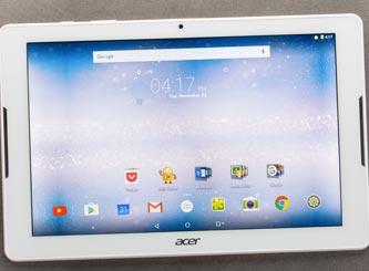 Acer Iconia One 10 test par PCMag