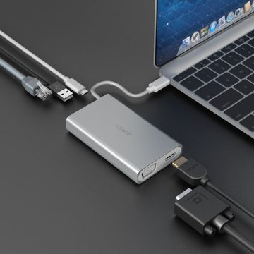 Aukey USB-C Hub test par NotebookReview
