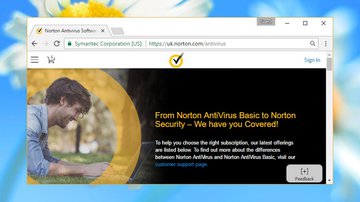 Norton AntiVirus Basic test par TechRadar
