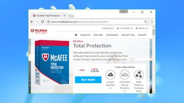 McAfee Total Protection test par TechRadar