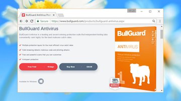 BullGuard Antivirus test par TechRadar