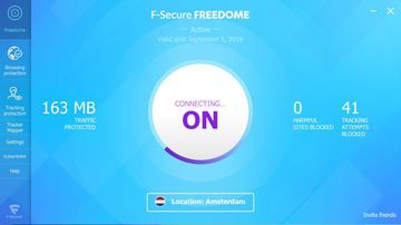 F-Secure Freedome test par ExpertReviews