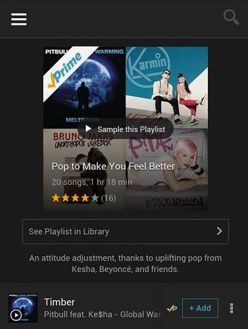 Amazon Prime Music test par PCMag