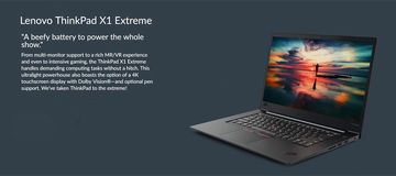 Lenovo ThinkPad X1 Extreme test par Day-Technology