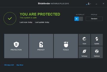 Bitdefender Antivirus Plus 2015 test par PCMag
