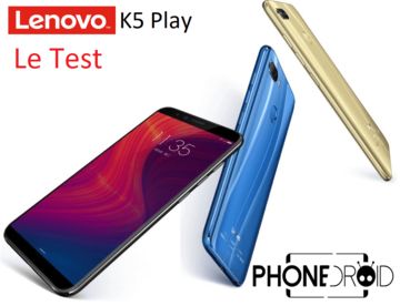 Lenovo K5 Play test par PhoneDroid