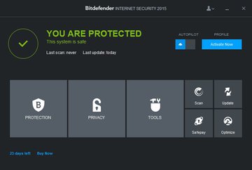Bitdefender Internet Security 2015 test par PCMag