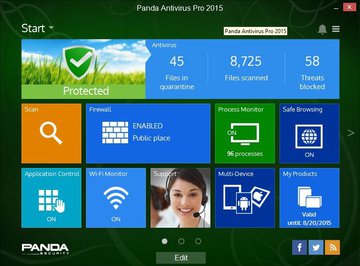 Panda Antivirus Pro 2015 test par PCMag