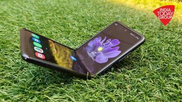 Samsung Galaxy Z Flip test par IndiaToday