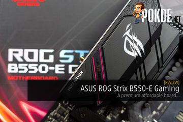 Asus ROG STRIX B550-E reviewed by Pokde.net