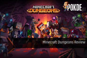 Minecraft Dungeons test par Pokde.net