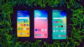 Samsung Galaxy S10 test par CNET USA