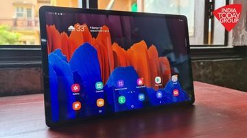 Samsung Galaxy Tab S7 test par IndiaToday