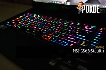 MSI GS66 Stealth testé par Pokde.net MSI GS66 Stealth testé par Pokde.net