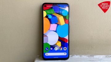 Google Pixel 4a test par IndiaToday