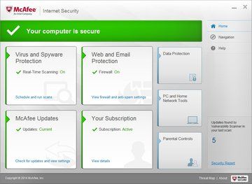 Anlisis McAfee Internet Security 2015