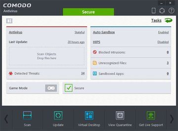 Test Comodo Antivirus 8